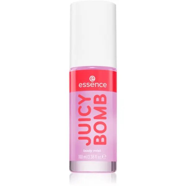 essence essence Juicy Bomb мъгла за тяло аромати 03 Lychee Lagoon 100 мл.