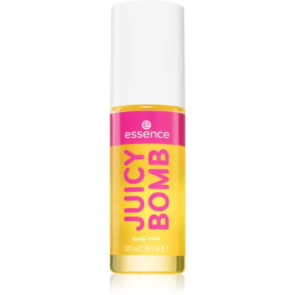 essence essence Juicy Bomb мъгла за тяло аромати 04 Zesty Citrus 100 мл.