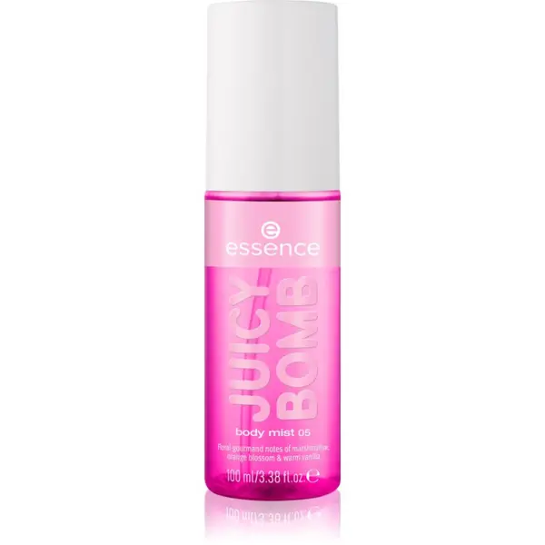 essence essence Juicy Bomb мъгла за тяло аромати 05 Sugar Swirl 100 мл.
