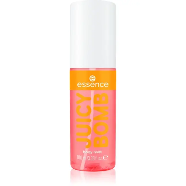 essence essence Juicy Bomb Tropical Drop мъгла за тяло за жени аромати 110 Mango Mellow 100 мл.