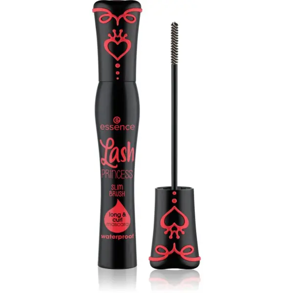 essence essence Lash PRINCESS Slim Brush водоустойчива спирала за удължаване на миглите 12 мл.