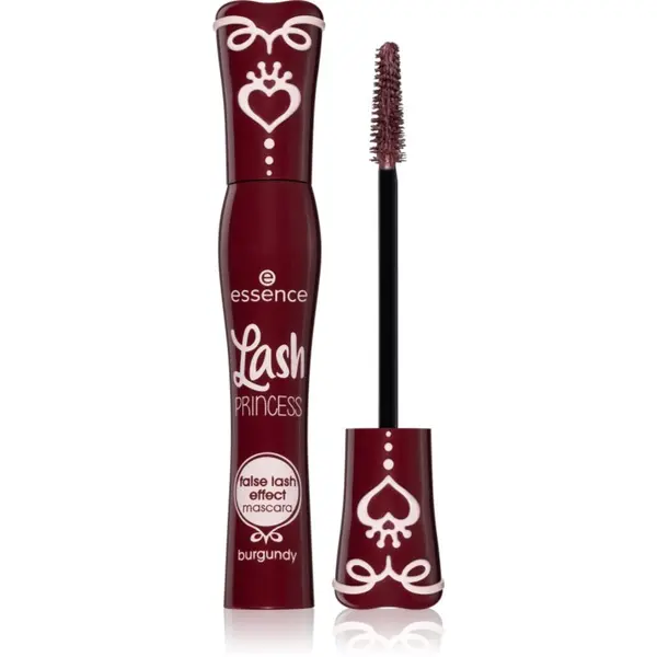 essence essence Lash PRINCESS спирала за ефект на изкуствени мигли цвят Burgundy 12 мл.