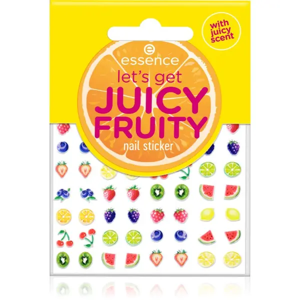 essence essence let's get JUICY FRUITY Стикери за нокти 56 бр.