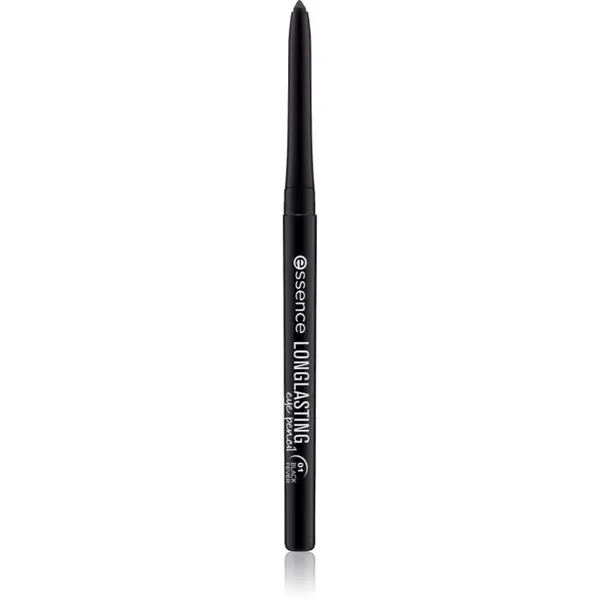 essence essence LONG-LASTING молив за очи цвят 01 Black Fever 0.28 гр.