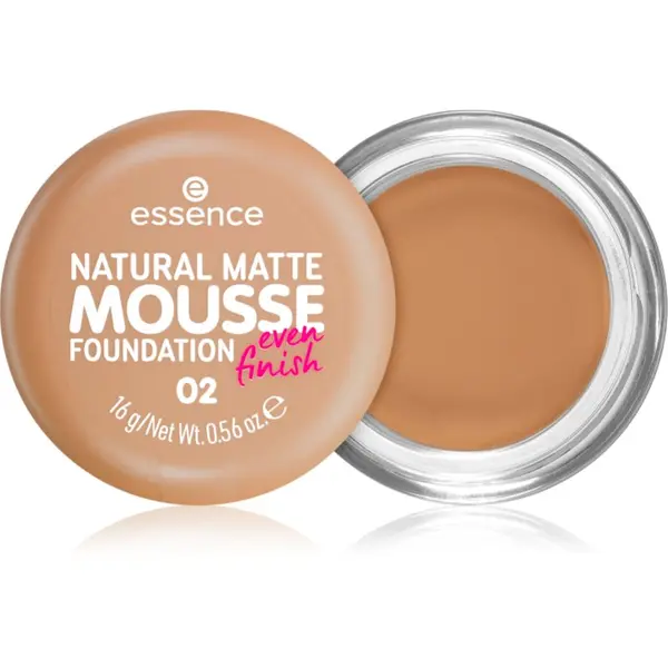 essence essence NATURAL MATTE MOUSSE грим -пяна цвят 02 16 гр.