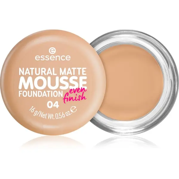essence essence NATURAL MATTE MOUSSE грим -пяна цвят 04 16 гр.