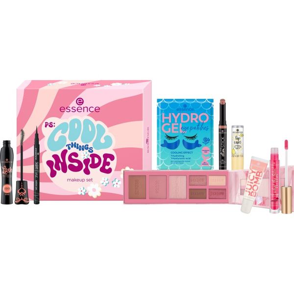 essence essence PS: cool things inside makeup set подаръчен комплект за жени