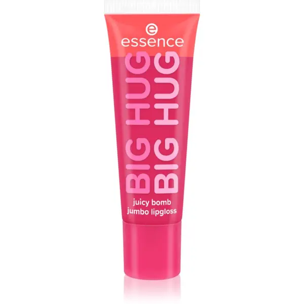 essence essence Say It With Juicy Big Hug блясък за устни цвят 01 Poppin' Pomegranate 30 мл.