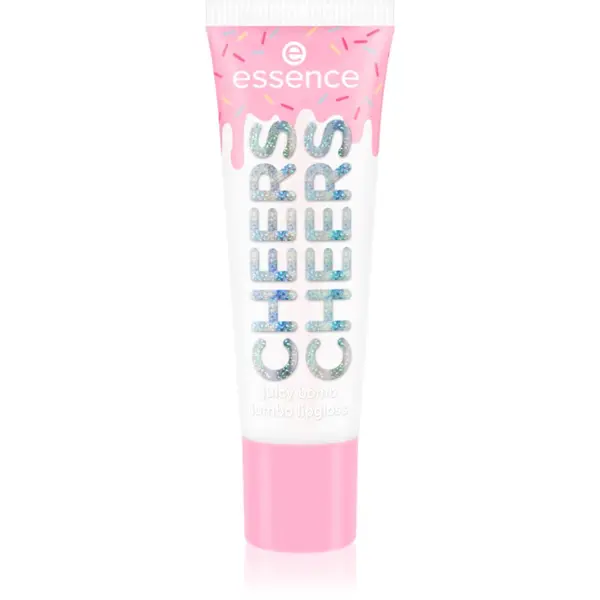 essence essence Say It With Juicy Cheers блясък за устни цвят 02 Cake My Day! 30 мл.