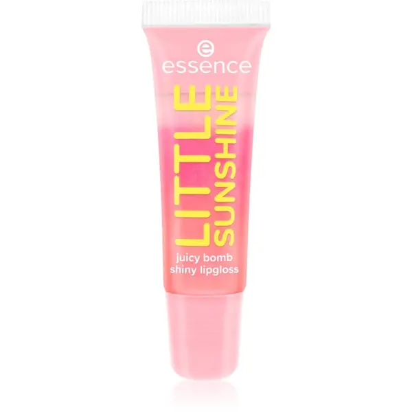 essence essence Say It With Juicy Little Sunshine блясък за устни с блестящи частици цвят 05 Awesome Apple 10 мл.