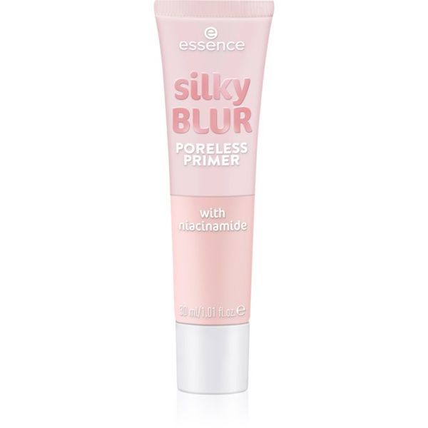 essence essence silky BLUR основа за минимизиране на порите с ниацинамид 30 мл.