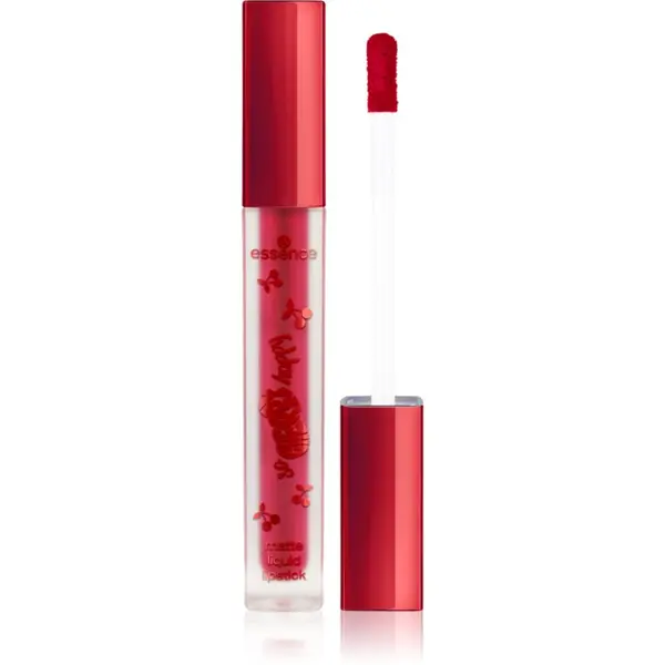 essence essence SO CHERRY happy матиращо течно червило цвят 01 Cherry Kisses 4 мл.