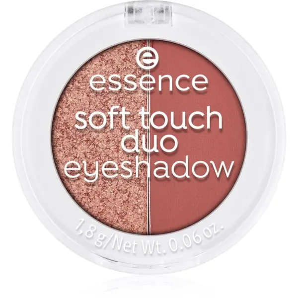 essence essence Soft Touch Duo дуо сенки за очи цвят 01 Bronze Beauty 1 гр.