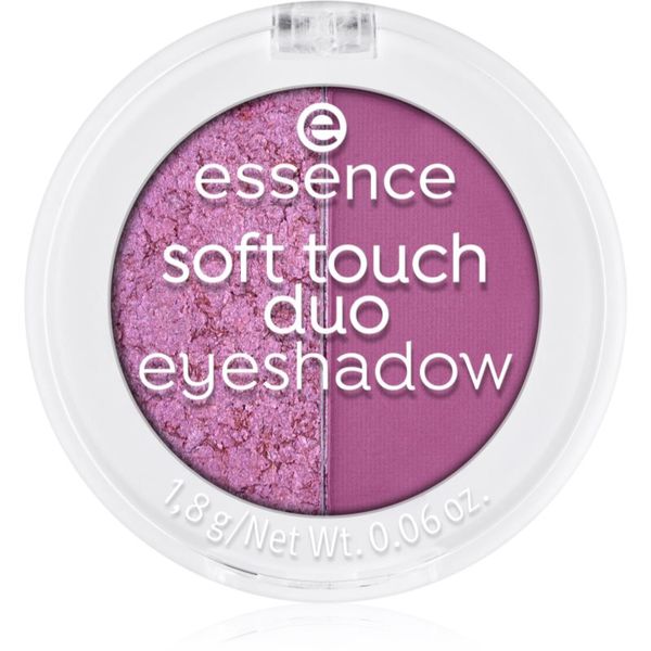 essence essence Soft Touch Duo сенки за очи цвят 02 Berry Crush 1 гр.