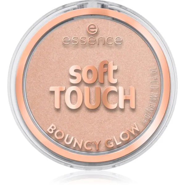 essence essence Soft Touch кремообразен озарител с пудра ефект цвят 20 glazed dew 4 гр.