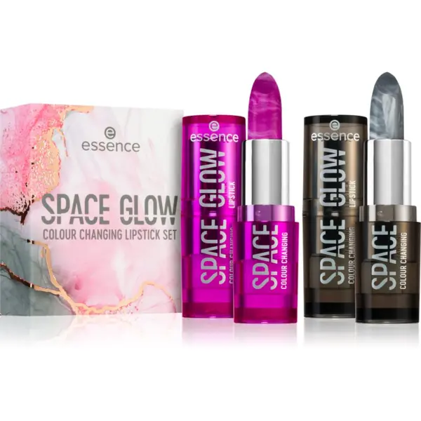 essence essence Space Glow подаръчен комплект за устни