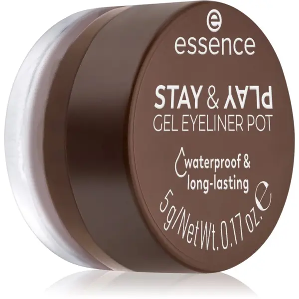 essence essence STAY & PLAY очна линия цвят 02 Brown 5 гр.