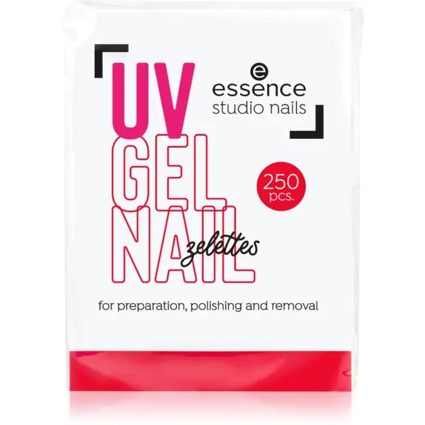 essence essence studio nails UV GEL NAIL целулозен памук 01 all round talent 250 бр.
