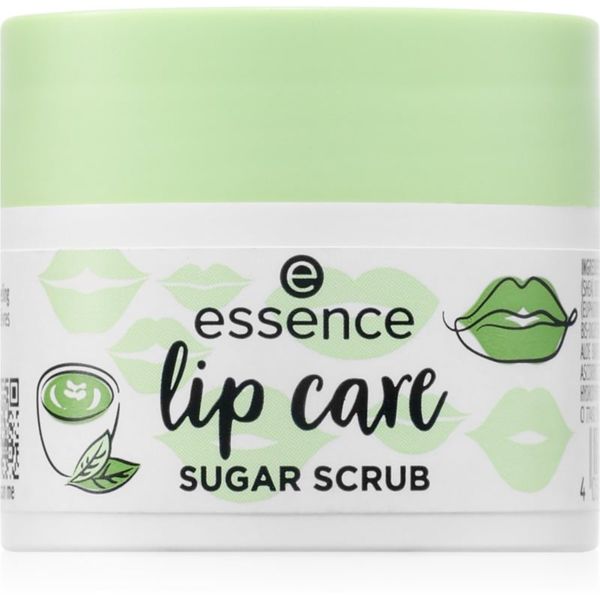 essence essence Sugar Scrub пилинг за устни 02 Matcha Latte 9 гр.