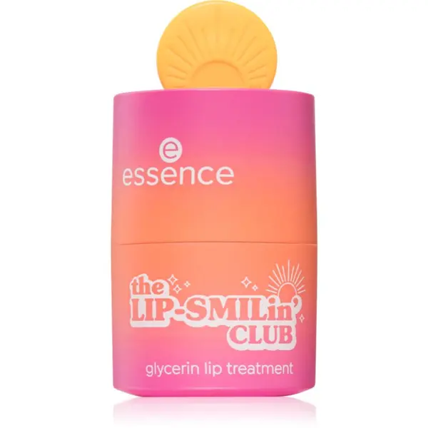 essence essence the LIP-SMILIN' CLUB балсам за устни с глицерин цвят 01 Sunshine Mood: On! 12 гр.