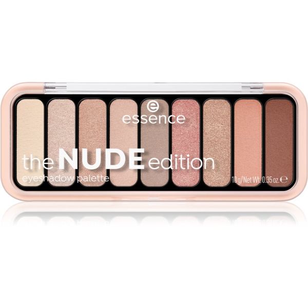 Essence Essence The Nude Edition палитра сенки за очи цвят 10 Pretty in Nude 10 гр.