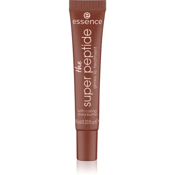 essence essence the super peptide glossy lip treatment балсам за устни цвят 06 Plumfection! 10 мл.
