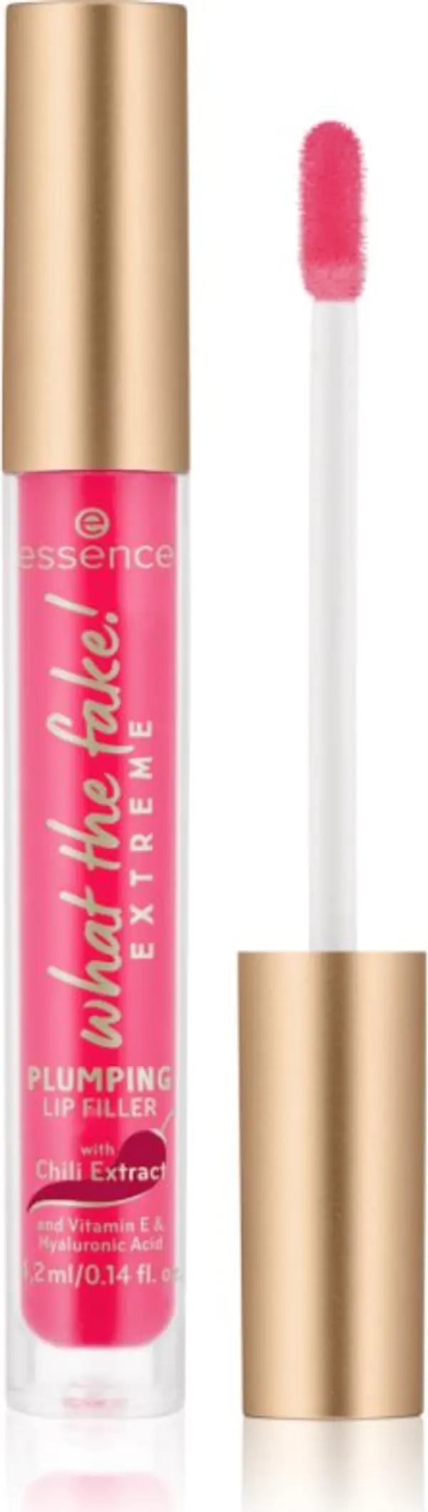 essence essence WHAT THE FAKE! блясък за устни с увеличаващ ефект 4,2 мл.