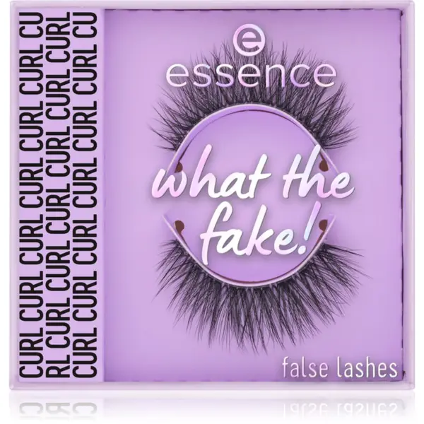 essence essence WHAT THE FAKE! изкуствени мигли Dramatic Curl 1 чифт