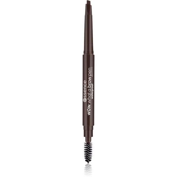 Essence Essence WOW What a Brow молив за вежди с четка цвят 04 Black-Brown 0,2 гр.