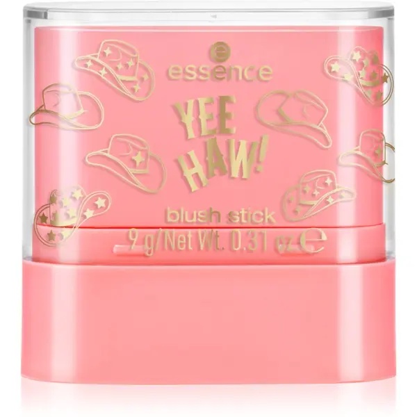 essence essence YEE HAW! матов кремообразен руж в стик цвят 01 Wild Heart, Country Soul 9 гр.