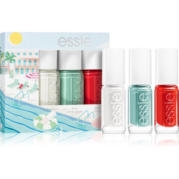 Essie essie mini triopack summer комплект лак за нокти 3 have a coctail(III.)
