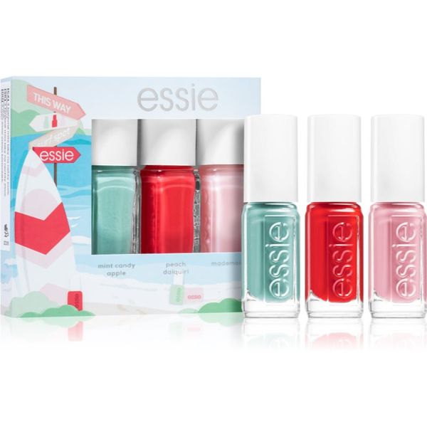 Essie essie mini triopack summer комплект лак за нокти