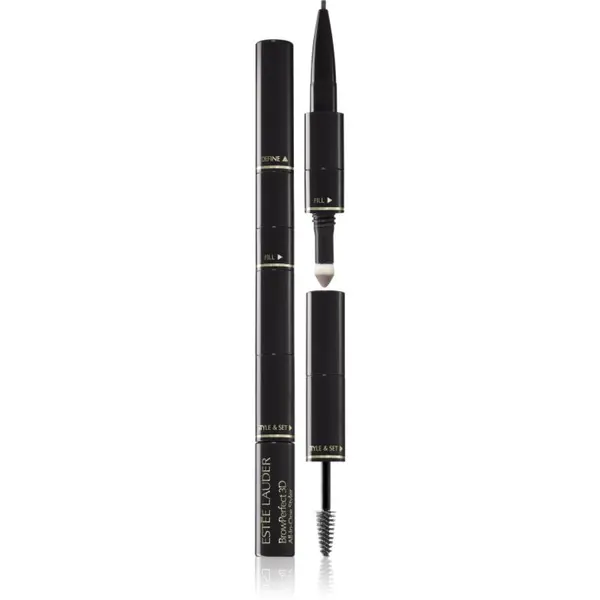 Estée Lauder Estée Lauder BrowPerfect 3D All-in-One Styler молив за вежди 3 в 1 цвят Blackened Brown 2,07 гр.