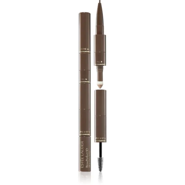 Estée Lauder Estée Lauder BrowPerfect 3D All-in-One Styler молив за вежди 3 в 1 цвят Light Brunette 2,07 гр.