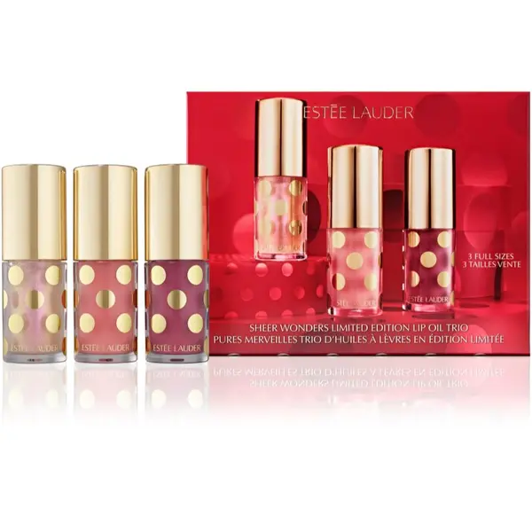 Estée Lauder Estée Lauder Holiday Lip Oil Set подаръчен комплект за устни лимитирана версия