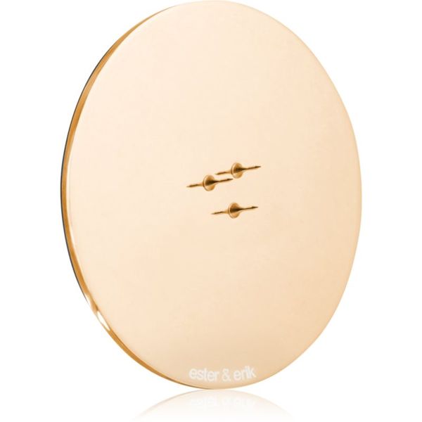 ester & erik ester & erik accessories candle plates свещник за ароматна свещ shiny rose gold 12 см