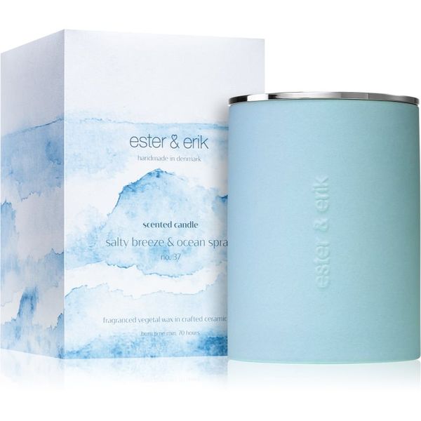 ester & erik ester & erik scented candle salty breeze & ocean spray (no. 37) ароматна свещ 350 гр.