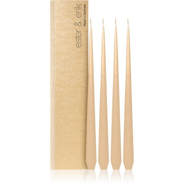 ester & erik ester & erik taper candle melon sorbet (no. 19) свещ 4x32 см