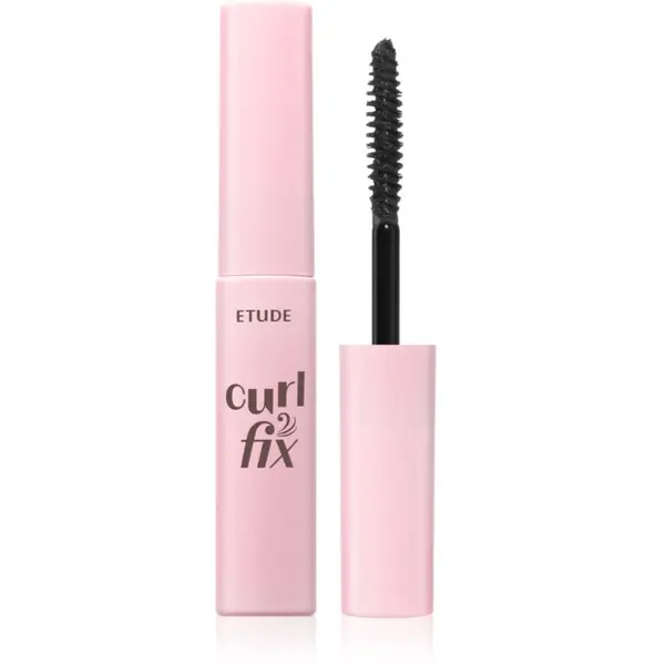 ETUDE ETUDE Curl Fix Mascara Mini водоустойчива спирала за обем и извити мигли цвят 02 Brown 4 гр.