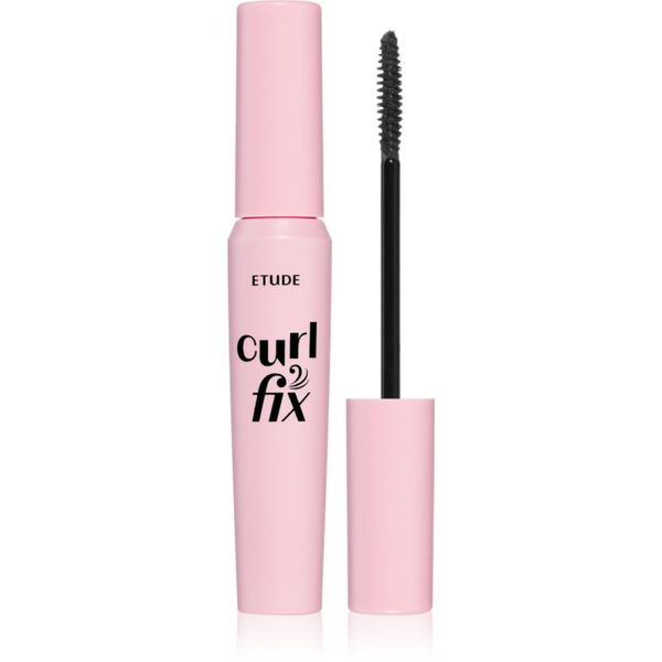 ETUDE ETUDE Curl Fix Mascara водоустойчива спирала за обем и извити мигли цвят 01 Black 8 гр.