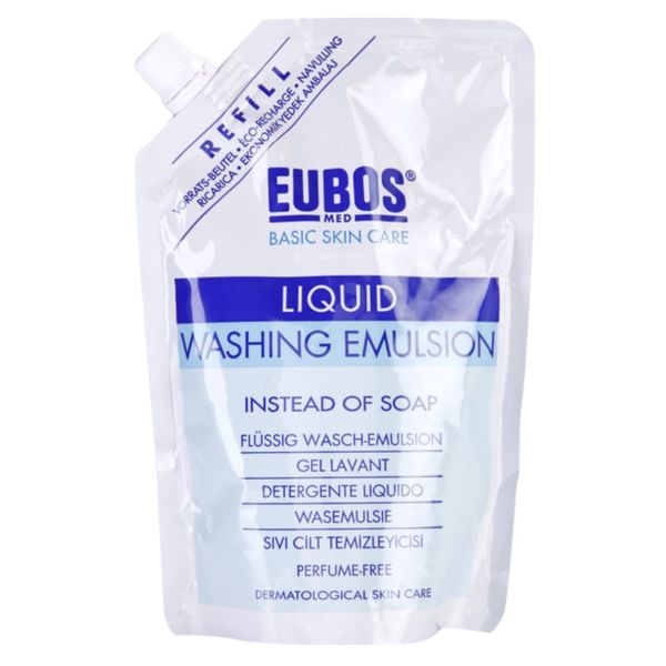 Eubos Eubos Basic Skin Care Blue миеща емулсия без парфюм пълнител 400 мл.
