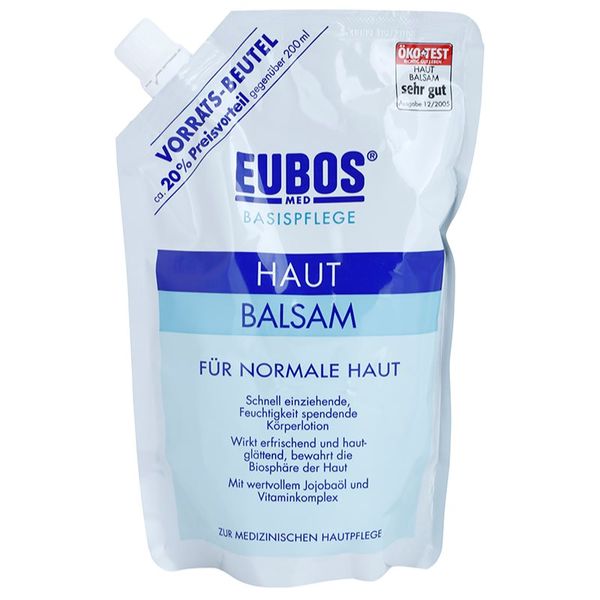 Eubos Eubos Basic Skin Care хидратиращо мляко за тяло за ежедневна употреба резервен пълнител 400 мл.