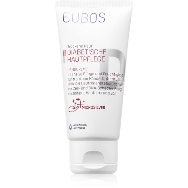 Eubos Eubos Diabetic Skin Care Hand Cream хидратиращ крем за ръце за чувствителна кожа 50 мл.