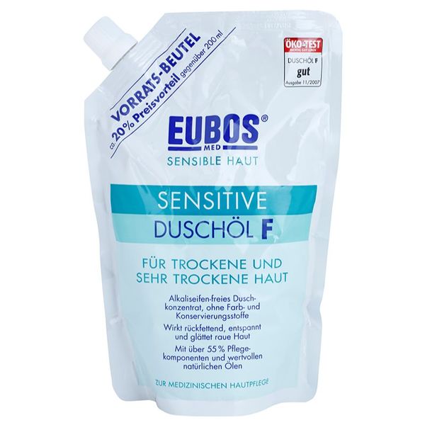 Eubos Eubos Sensitive душ масло пълнител 400 мл.