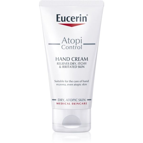 Eucerin Eucerin AtopiControl крем за ръце за суха към атопична кожа с екстракт от овес 75 мл.