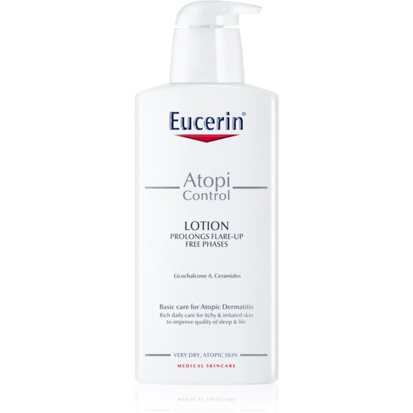Eucerin Eucerin AtopiControl тоалетно мляко за тяло за суха и сърбяща кожа 400 мл.
