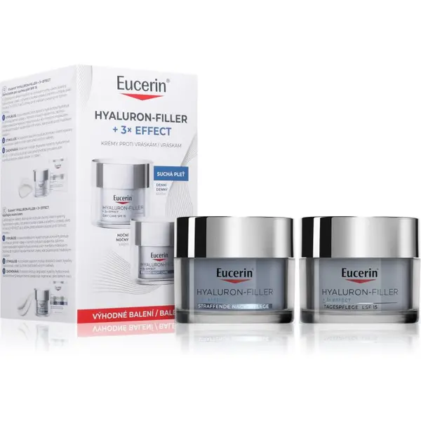 Eucerin Eucerin Hyaluron-Filler + 3x Effect грижа против бръчки изгодна опаковка