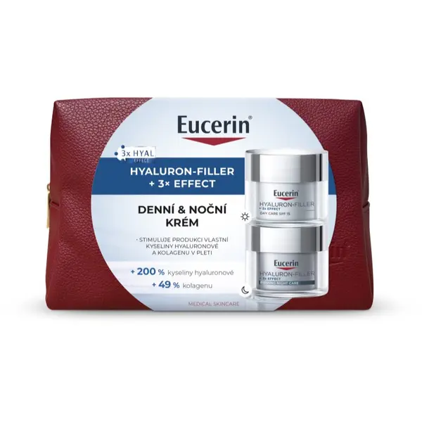 Eucerin Eucerin Hyaluron-Filler + 3x Effect комплект за грижа за лицето дневен и нощен