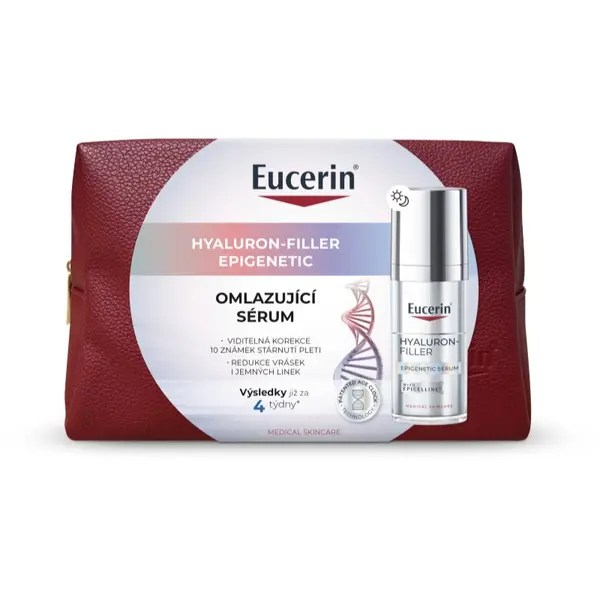Eucerin Eucerin Hyaluron-Filler Epigenetic подмладяващ серум козметична чантичка
