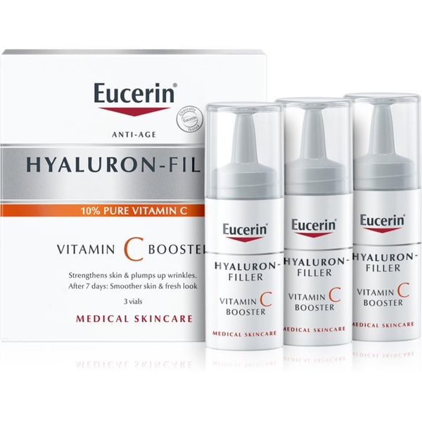 Eucerin Eucerin Hyaluron-Filler Vitamin C Booster озаряващ серум против бръчки с витамин С 3x8 мл.